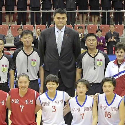 Yao Ming Adds Stardust As North Korea And China Show Unity Through Basketball South China Morning Post Yao Ming Adds Stardust As North Korea And China Show Unity Through Basketball South China Morning Post