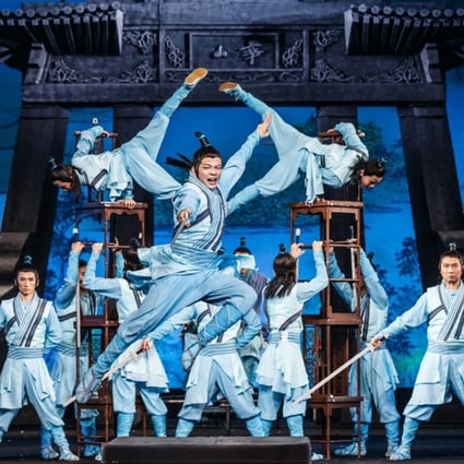 The Legendary Swordsman by Guangzhou Acrobatic Arts Theatre is an interpretation of a famous wuxia novel by Louis Cha. The wuxia universe of ancient Chinese warriors has now been used in a new hit video game. Photo: Handout
