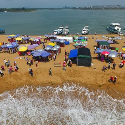 China is opening up its tropical island of Hainan to foreign investors in a bold move to woo the world to its newest free trade zone. Photo: Xinhua