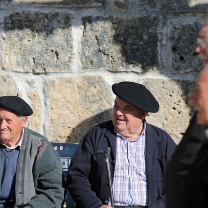 Elderly villagers in Spain. Its people will have the highest life expectancy in the world by 2040, new research shows. Photo: AFP