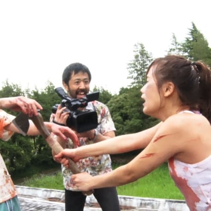 From left: Kazuaki Nagaya, Takayuki Hamatsu and Yuzuki Akiyama in a still from One Cut of the Dead (category IIB; Japanese), directed by Shinichiro Ueda.