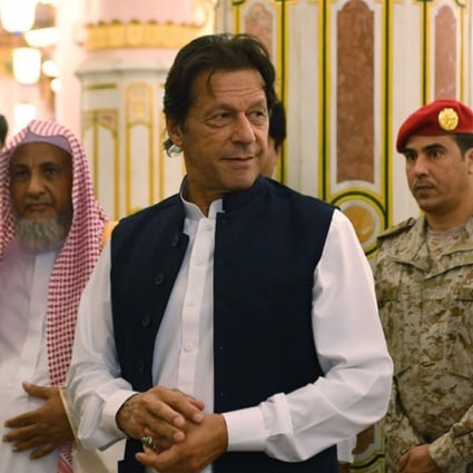 Pakistani Prime Minister Imran Khan visited Saudi Arabia as part of his first overseas trip after taking office. Photo: AP