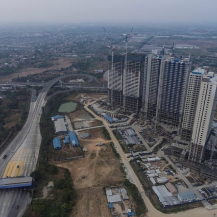 An aerial view of apartments at the Meikarta project in Bekasi, Indonesia. Photo: Reuters
