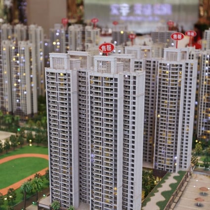 Presales have been seen by property developers as a source of capital funding. A model of the Wonder Bay project in Foshan Nanhai Gaoxin district, in Guangzhou. Photo: Xiaomei Chen