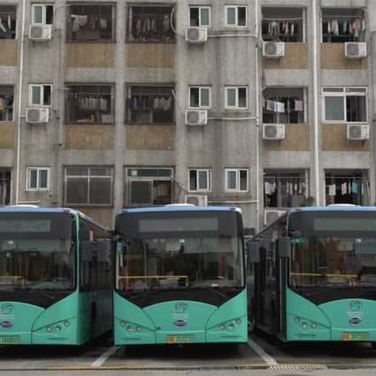 Shenzhen’s 16,000 bus fleet went fully electric last year. Photo: Andersen Xia