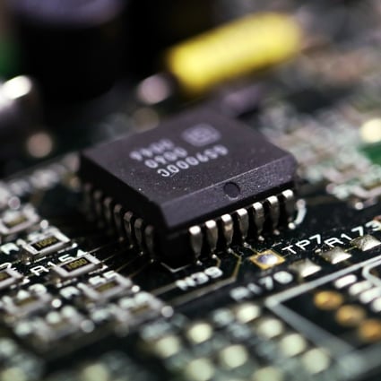 Chips sitting﻿ on a computer motherboard. Jake Williams, a former US National Security Agency analyst, said it was entirely plausible that a malicious chip could be placed on a motherboard but it would be at a very high cost. Photo: Bloomberg