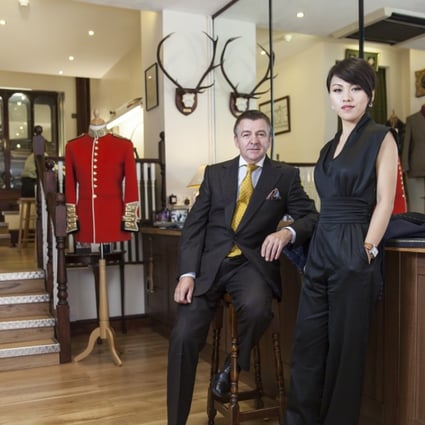 Quan Ying Mei with her business partner, James Cottrell