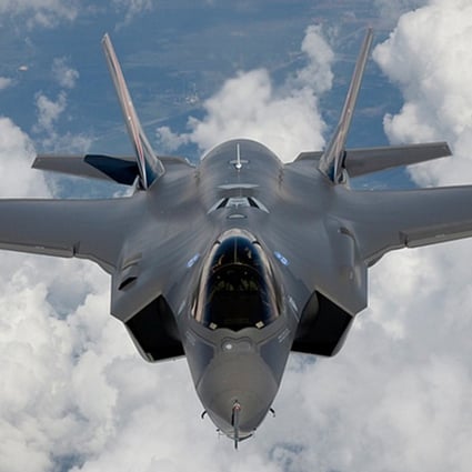 A Pentagon official urged Taiwan to increase its military budget in the face of possible attacks by mainland China. Pictured is an F-35 A Joint Strike Fighter. Photo: Lockheed Martin via Xinhua/Sipa USA