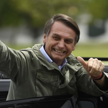 Jair Bolsonaro wants police to be able to more easily open fire on suspects and gun control laws changed so that Brazilians can better arm themselves. Photo: AFP