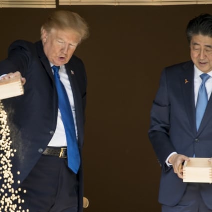 Japanese Prime Minister Shinzo Abe’s bromance with US President Donald Trump has hit a rough patch. Photo: AP Photo