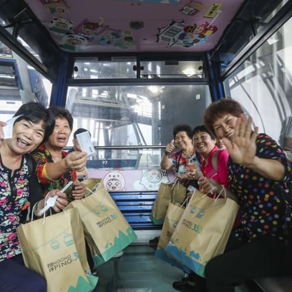 Ngong Ping 360 has seen more visitors since the opening last month of the Hong Kong-Zhuhai-Macau Bridge. Photo: Xiaomei Chen