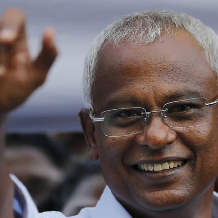 Ibrahim Mohamed Solih, the president-elect of the Maldives. Photo: AP