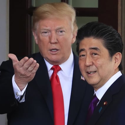 Trump describes Abe as one of the people he is closest with. Photo: AP