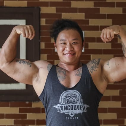 Bodybuilder Siufung Law Wan-ling says the sport has allowed her to transcend boundaries, even though she identifies as a man but has had to compete as a woman. Photo: Jonathan Wong