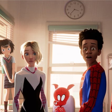A still from Spider-Man: Into the Spider-Verse. The film will be competing with a PG-13 version of Deadpool 2 in the pre-Christmas market.