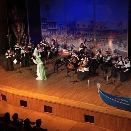 A scene from the City Chamber Orchestra of Hong Kong’s costumed concert Vivaldi Unmasked. Photo: courtesy CCOHK