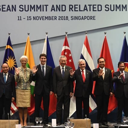 A code of conduct for the South China Sea is one of the top agenda items at a regional summit in Singapore. Photo: AFP