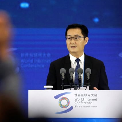 Tencent Holdings Chairman and CEO Pony Ma speaks at the opening ceremony of the fifth World Internet Conference (WIC) in Wuzhen, Zhejiang province, China, November 7, 2018. Photo: Reuters