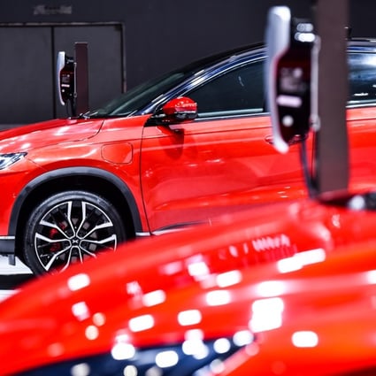 Xpeng Motors is expected to start delivery of its first production model in December. Photo: Handout