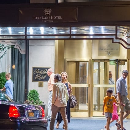 The Park Lane Hotel in New York City. Photo: AFP