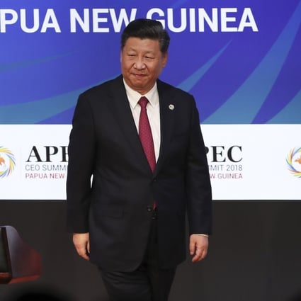 President Xi Jinping’s meetings and speeches during the Apec summit in Port Moresby, Papua New Guinea, were covered by Chinese media but the failure of the summit to agree a communique on afterwards was not. Photo: EPA