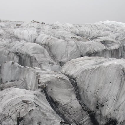 Greenpeace’s study of glacial melt in China is one of several that paint a gloomy picture of the environment. Glaciers provide drinking water to 1.8 billion people, the group said, and melt is dumping billions of cubic metres of water into seas and rivers. Photo: AP Photo