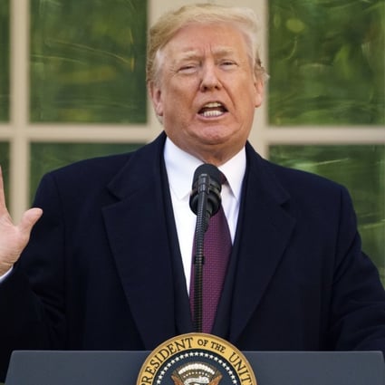 US President Donald Trump’s campaign to crack down on what he calls China’s intellectual property theft has been fortified by proposed rules that would expand US oversight of foreign entities’ acquisitions of American companies in such technology sectors as artificial intelligence and biotech. Photo: AP