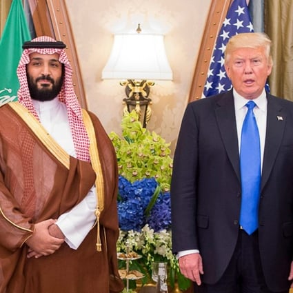 Saudi Prince Mohammed bin Salman and US President Donald Trump. File photo: TNS