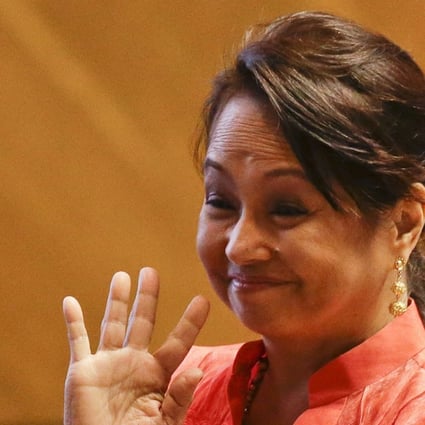 Gloria Macapagal-Arroyo, speaker of the Philippines’ House of Representatives, said ties between Manila and Beijing are “perhaps” as good as they have ever been. Photo: AP