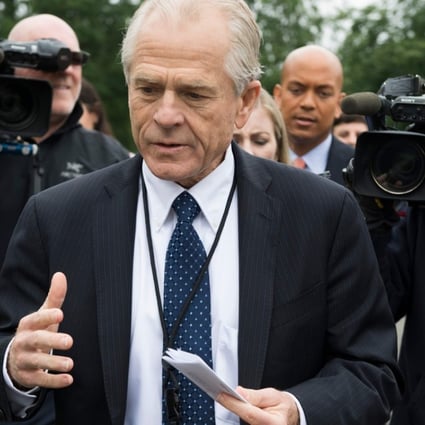 Peter Navarro has accused Wall Street “globalist billionaires” of acting on Beijing’s behalf, and in their own interests, in seeking a truce in the trade war. Photo: AFP