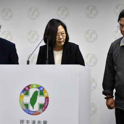 Taiwan President Tsai Ing-wen has resigned as chairwoman of the ruling Democratic Progressive Party. Photo: AFP