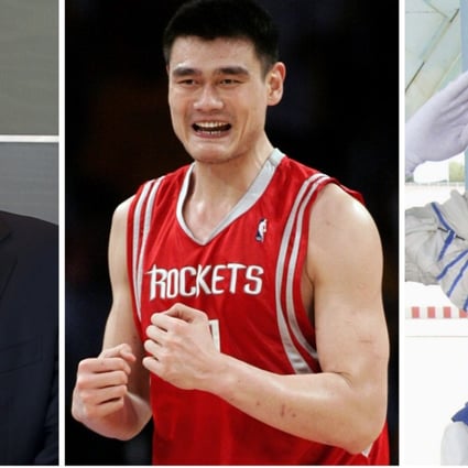 From left: the list includes Legend Holdings chairman Liu Chuanzhi, basketball star Yao Ming and Chinese astronaut Jing Haipeng. Photo: Handout