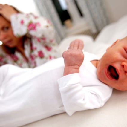 There are now a range of artificial intelligence-powered apps to monitor a baby’s sleep pattern and offer parents individualised, real-time recommendations to help a child sleep at night. Photo: Alamy