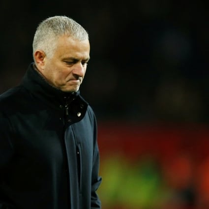 Manchester United manager Jose Mourinho after the Crystal Palace draw. Photo: Reuters