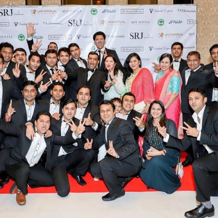 Su -Raj Inter Gold’s staff celebrating this year’s annual awards night