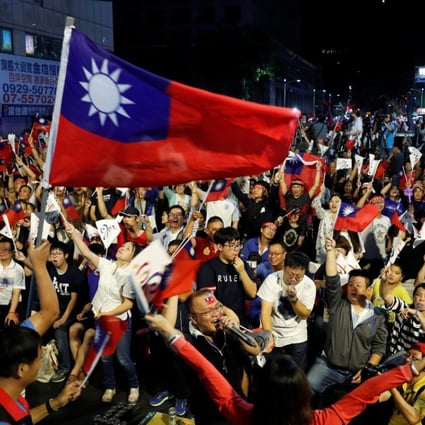 Taiwan President Tsai Ing-wen has told a US delegation her party’s recent defeat in local elections will not change relations with the Chinese mainland. Photo: Reuters