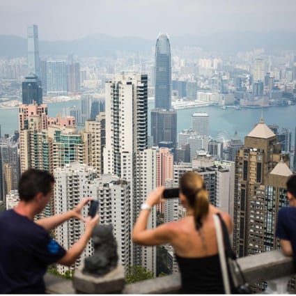 Grandshores’ chairman has previously said it will explore a stablecoin pegged to the Hong Kong dollar as well. Photo: AFP