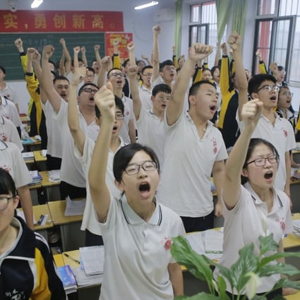 China’s college entrance exams, commonly known as gaokao, are a time of enormous pressure for students, as results can determine their future. Photo: Handout