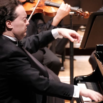Russian pianist Evgeny Kissin performs Liszt's Piano Concerto No. 1 with the Hong Kong Philharmonic Orchestra. Photo: Ka Lam/HK Phil