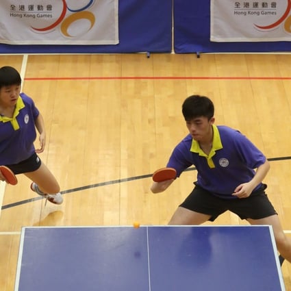 Mak Tze-wing and brother Mak Tze-him used to go to Shenzhen on weekends and train for five to six hours per day. The siblings took part in the table tennis mixed-doubles at the 4th Hong Kong Games in 2013.