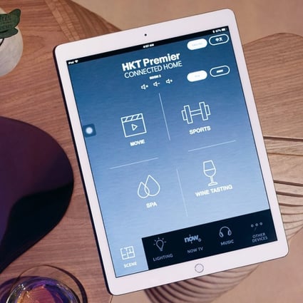 HKT Premier’s IoT One-Touch Control allows you to program your home preferences.