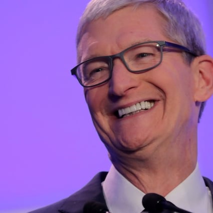 Apple CEO Tim Cook is modest about his personal spending and keen for his technology company to support numerous philanthropic efforts. Photo: Reuters
