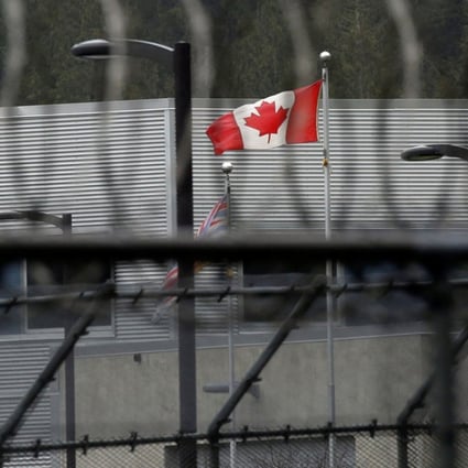 A Canadian flag flies outside the Alouette Correctional Centre for Women, in Maple Ridge, British Columbia, where Huawei CFO Sabrina Meng Wanzhou is being held on an extradition warrant. Photo: Reuters