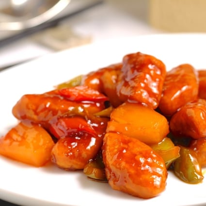 The sweet and sour ‘pork’ dish we created at Ming Court was a vegan alternative made with Omnipork, a plant-based protein pork substitute which is antibiotic-, hormone- and cruelty-free.