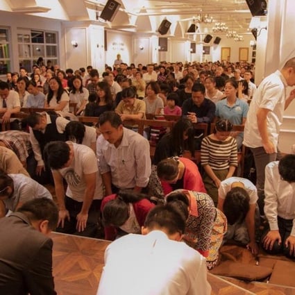 Members of the Early Rain Covenant Church in Chengdu say they will keep meeting for religious services. Photo: Facebook