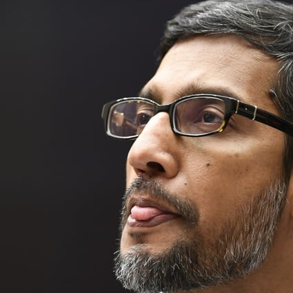Sundar Pichai did not say what steps Google would take to comply with Chinese laws if it re-entered the market. Photo: Xinhua