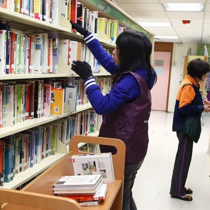 Unmanned mini-libraries and longer opening hours could also be possible with new high-tech self-service kiosks, according to a paper submitted to the Legislative Council by the Leisure and Cultural Services Department on Thursday. Photo: Dickson Lee
