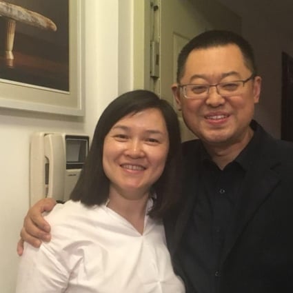 Chinese Christian Pastor Wang Yi is seen with wife Jiang Rong at their home on May 12. Both members of the evangelical Early Rain Covenant Church, they were taken by Chinese authorities on Sunday December 9, 2018. Photo: Early Rain Covenant Church via Facebook
