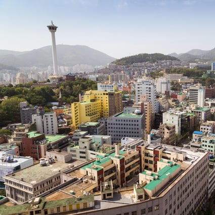 The southern port city of Busan in South Korea. Photo: Alamy