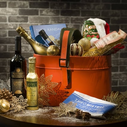 The Theo Mistral Christmas hamper – full of luxury Italian goodies handpicked by British chef Theo Randall – is offered by InterContinental Grand Stanford.